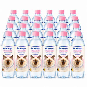 Питьевая вода для кошек Knupi 24x0,8 л