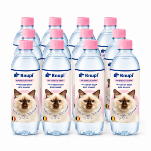 Питьевая вода для кошек Knupi 12x0,8 л